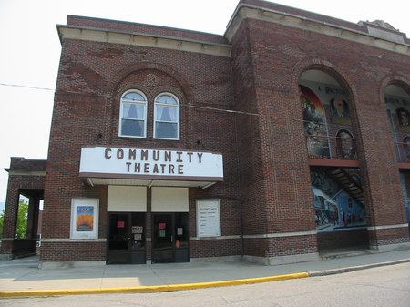 Harbor Beach Community Theatre - Entrance (newer photo)